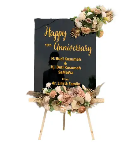 Papan Bunga Akrilik Karya Mulia