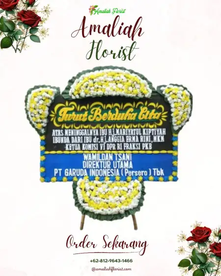 Papan Bunga Duka Karya Mulia